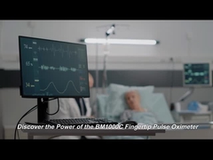 장비 디지털 LCD 디스플레이를 시험하는 BM1000C 의학적 펄스 산소 농도계 전기 혈압