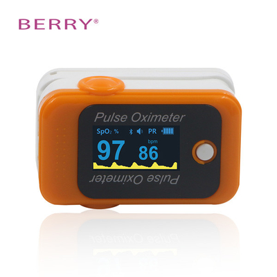 Digital Blood Oxygen Saturation Monitor With OLED Display Portable