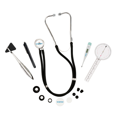 Surgical Diagnostics Stethoscope Kits With Nylon Bag For Medical Student