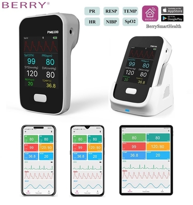 Handheld Vital Signs Monitor CE/ISO Multi-parameters Patient Care ICU, Clinical professional and Home-care