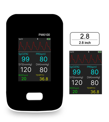 Multiparameter Patient Monitor 1.5kg Bluetooth Data Transfer Heart Rate Measurement